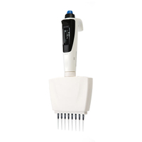 Multichannel Automatic Micropipette Electronic Adjustable Volume Autoclavable Lab Pipette with Self-calibration
